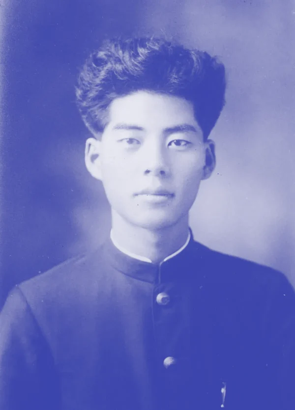 Portrait of Korean poet Baek Seok